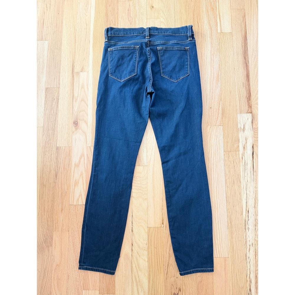 J.Crew Toothpick Skinny Jeans Dark Indigo Blue Denim Indie Sleaze Size 27